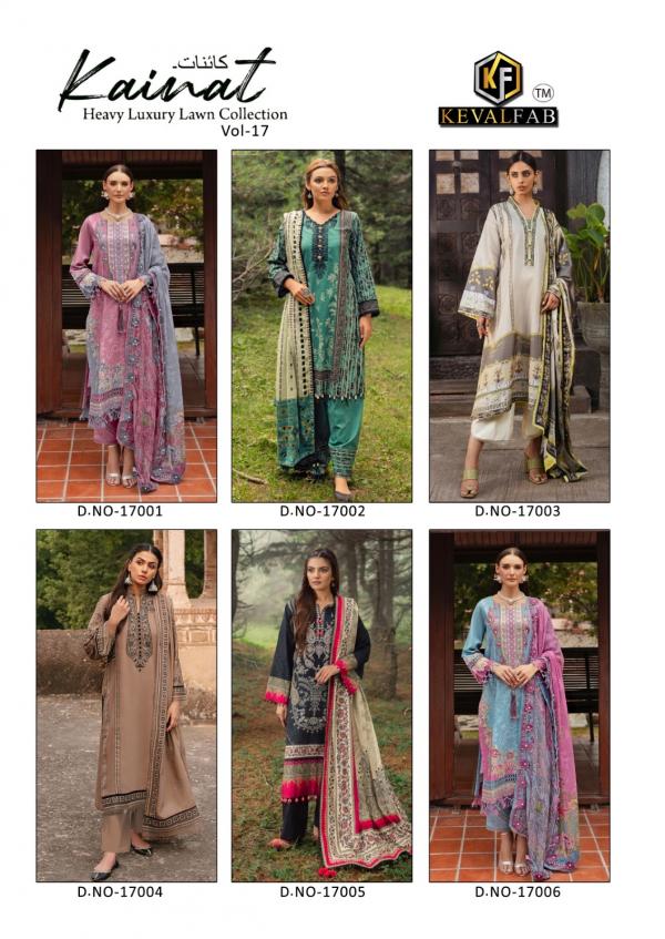 KevalFab Kainat Vol-17 – Karachi Dress Material